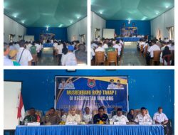 Danramil 1308–03/Batui Menghadiri Pelaksanaan Musrenbang Tahap 1 Dikecamatan Moilong