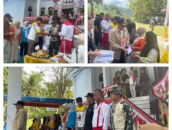 Danramil Beserta anggota Koramil 07/Pagimana Ikuti Jalan Santai Dalam Rangka HUT Pagimana Ke-65 Dan Acara Hari Patriotik 12 Februari Ke-84