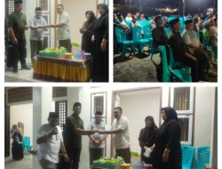 Danramil 02/Bunta Hadiri Kegiatan Syukuran Rangka Menyambut Bulan Suci Ramadhan Dengan Masa Purna Bakti Camat Simpang Raya