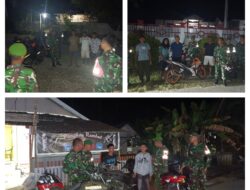 Berperan Aktif Babinsa Dalam Melaksanaakan Patroli Malam yang Untuk Wujudkan Lingkungan Aman Dan Tertib