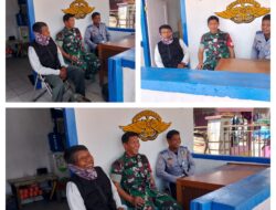 Melalui Komsos, Babinsa Ajak Warga Jaga Ketertiban Dan Kebersihan Lingkungan Terminal Dan Pasar