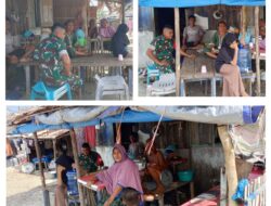 Melalui Komsos Babinsa Himbau Kepada Warga Untuk Keamanan dan Ketertiban Serta Selalu Waspada Akan cuaca Hujan