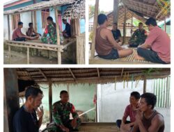 Pemantauan Wilayah dan Komsos di Kokudang, Babinsa Dapat Respon Positif Warga