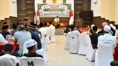 Polres Aceh Timur Gelar Buka Puasa Bersama Insan Pers, Toga, Tomas, Mahasiswa, LSM dan Anak Yatim