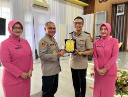 Kapolres Aceh Tamiang Pimpin Sertijab Wakapolres, Kasat dan Kapolsek