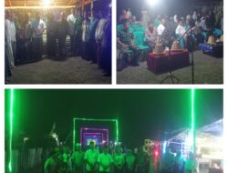 Danramil 02/Bunta Menghadiri Launching Lampu Tombolotehe Kampung Sambut Bulan Ramadhan 1447 H