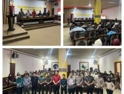 Pabung Bangkep Menghadiri Rapat Evaluasi Makan Bergizi Gratis (MBG) Di Kabupaten Banggai Kepulauan