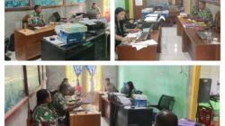 Monitoring Wilayah, Babinsa Aktif melaksanakan Komsos Dengan Warga Binaan