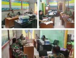 Monitoring Wilayah, Babinsa Aktif melaksanakan Komsos Dengan Warga Binaan