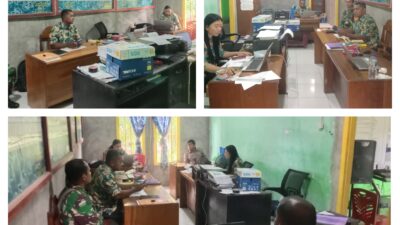 Monitoring Wilayah, Babinsa Aktif melaksanakan Komsos Dengan Warga Binaan