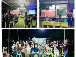 Momen Haru Perpisahan KKN Ke 39 Unismuh Di Desa Bondat, Babinsa Apresiasi Pengabdian Mahasiswa