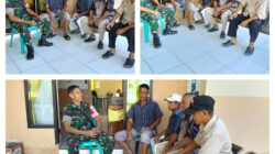 Lebih Dekat, Babinsa Koramil 03/Batui Komsos Dengan Warga Binaan