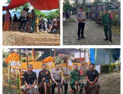 Babinsa Sukamaju Satu Hadir Beri Penghormatan Terakhir, Prosesi Ngaben Warga Berlangsung Aman dan Khidmat