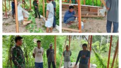 Jalin Keakrapan Babinsa 03/Batui Melaksanakan Komsos Dengan Masyarakat Desa Binaan