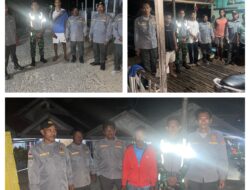 Ciptakan Kondusifitas Malam Hari, Babinsa Ajak Masyarakat Peduli Keamanan Di Wilayah Desa Binaan