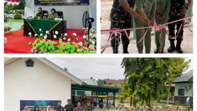 Danrem 132/Tdl Resmikan TK dan Mess di Yonif 714/Sintuwu Maroso, Perkuat Kebersamaan Lewat Buka Puasa dan Doa Bersama