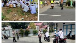 Babinsa Koramil 02/Bunta Kawal Upacara Pemelastian, Jaga Keamanan dan Kekhidmatan Warga