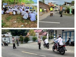 Babinsa Koramil 02/Bunta Kawal Upacara Pemelastian, Jaga Keamanan dan Kekhidmatan Warga