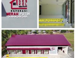 Kawal Asta Cita Presiden, Pembangunan KDKMP Demangan Jaya Rampung 100% Di Bawah Pengawasan Ketat Kodim 1308/LB