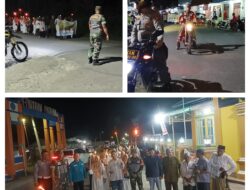 Koramil 07/Pagimana Hadiri Gelar Apel Siaga Gabungan TNI-Polri Amankan Pawai Takbir Keliling