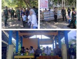 Hangatnya Lebaran Hari Raya Ketupat 8 Syawal 1447 H, Babinsa Koramil 02/Bunta dalam Kegiatan Anjangsana