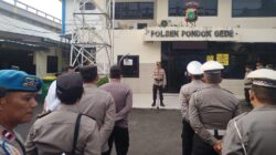 Malam Takbiran di Bawah Kendali: Kapolsek Pondok Gede Turun Langsung Pimpin Apel Siaga 1 Syawal 1447 H.