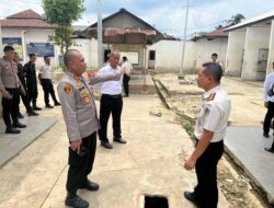 Kapolres Aceh Tamiang cek kesiapan lapas kelas IIB Kuala Simpang