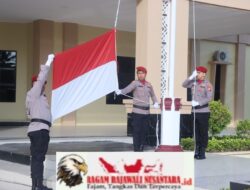 Kapolres Aceh Timur Pimpin Upacara Hari Kesadaran Nasional, Perkuat Disiplin dan Tanggung Jawab Personel