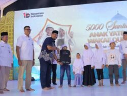 Bupati Aceh Tamiang Hadiri Santunan 5.000 Anak Yatim dan Wakaf Al-Quran Bersama BSI