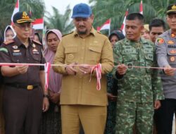 Jembatan Modular Di Tanjung Genteng Aceh Tamiang Diresmikan, Program 200 Titik Jembatan Garuda