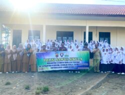 Hadir Humanis di Sekolah, Polres Pidie Jaya Tanamkan Nilai Disiplin dan Kamtibmas Lewat “Polisi Saweu Sikula”