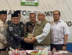 Plt. Sekda Aceh Tamiang Terima 50 Ribu Mushaf Alquran dari Markaz Bersama Assunnah