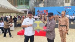 Pemkab Aceh Tamiang Gelar Apel Pelepasan Satgas IPDN, Tandai Berakhirnya Penugasan Tiga Gelombang