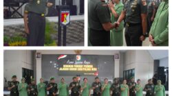 Danrem 132/Tdl Hadiri Korp Raport Kenaikan Pangkat Perwira Kodam XXIII/Palaka Wira, Tekankan Profesionalisme Prajurit