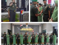 Danrem 132/Tdl Hadiri Korp Raport Kenaikan Pangkat Perwira Kodam XXIII/Palaka Wira, Tekankan Profesionalisme Prajurit