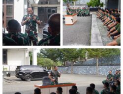 Danrem 132/Tadulako Ambil Jam Komandan Perdana, Tegaskan Disiplin, Loyalitas dan Kekuatan Iman