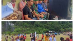 Danramil 10/Salakan Hadiri Pembukaan OSN Hingga FLS3N Di Tinangkung, 200 Siswa Ramaikan Devile Pendidikan Kecamatan