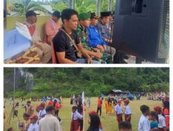 Danramil 10/Salakan Hadiri Pembukaan OSN Hingga FLS3N Di Tinangkung, 200 Siswa Ramaikan Devile Pendidikan Kecamatan