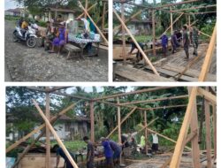 Tingkatkan Kamtibmas di Wilayah Binaan, Babinsa Koramil 03/Batui Komsos Dengan Tokoh Masyarakat