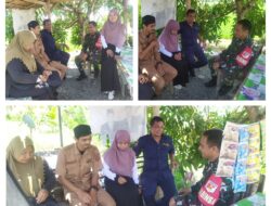 Jalin Silaturahmi Dan Pembinaan, Babinsa Gelar Komsos Bersama Aparat Desa Dan Warga Desa