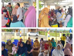 Babinsa Dampingi Kegiatan Posyandu Sebagai Wujud Kepedulian Dan Kesehatan Balita ,Ibu Hamil Dan Polaris