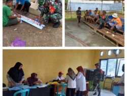 Wujudkan Lingkungan Asri, Babinsa Desa Palabatu Ajak Warga Kerja Bakti Massal Jelang Penilaian Lomba Desa Tingkat Kabupaten