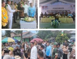 Danramil 1308–02/Bunta Hadiri Peresmian Desa Persiapan Dan Pelantikan Pejabat Sementara Desa Persiapan Mekar Mulya Oleh Bupati Banggai