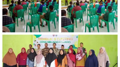 Cegah Stunting, Babinsa Koramil 09/Labongkurung Hadiri Rembuk Stunting,Penanganan dan Pencegahan Stunting