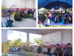 Eratkan Silaturahmi Dan Kebersamaan Forkompincam , Danramil 02/Bunta Hadiri Acara Halal Bihalal