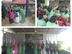 Perkuat Sinergi TNI dan Pemerintah Daerah, Camat Bulagi Hadiri Kunjungan Kerja Dandim 1308/LB Ke Koramil 1308–12/Bulagi