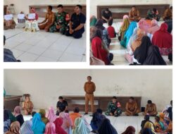 Wujudkan Kesejahteraan Masyarakat ,Babinsa Dampingi Pendistribusian Beras Bulog Dan Minyak Goreng