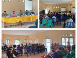 Koramil 02/Bunta Hadiri MUSDES Penertiban Lahan Pasar Pembangunan KDKMP Di Desa Sumber Mulya