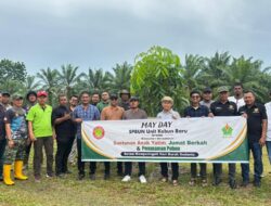 May Day Tanpa Aksi Jalanan: Manajemen & Pekerja Kebun Baru Justru Bersatu Tebar Kepedulian
