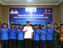 Bupati Aceh Tamiang Hadiri Pengukuhan dan Buka Raker Cabang APRI Masa Bakti 2025 – 2029